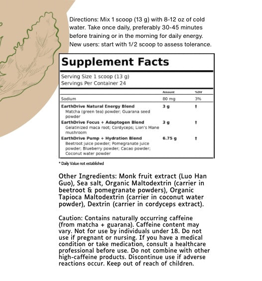 EarthDrive Preworkout